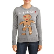 American Stitch Women's "Oh Snap!" Ugly Christmas Sweater