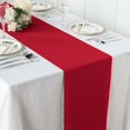 thumbnail image 2 of Efavormart Wine Premium Polyester Table Top Runner For Weddings Birthday Party Banquets Decor Fit Rectangle and Round Table, 2 of 11