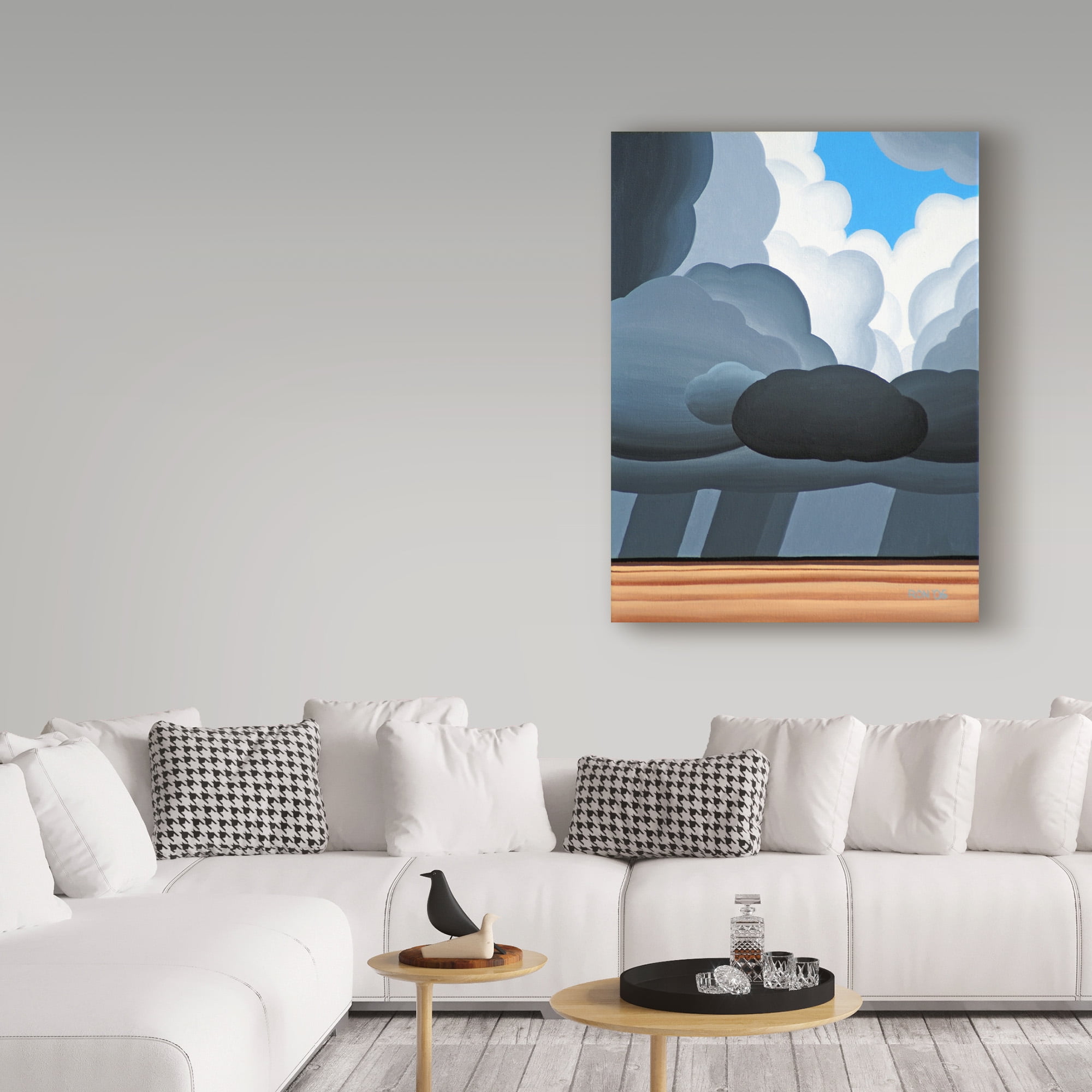 Trademark Fine Art 'Wheat Fields' Canvas Art by Ron Parker