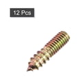 thumbnail image 3 of 5/16-18x1-1/4" Hanger Bolts, 12 Pack Double Ended Screws Wood Dowel Screws, 3 of 5