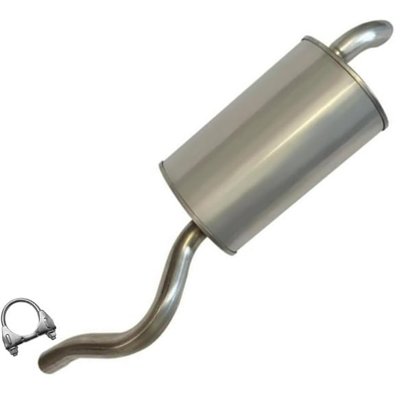 Stainless Steel Exhaust Muffler Fits 1998-2002 Saturn SL1 & SL2 1.9L – Direct Fit
