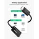thumbnail image 2 of Convertidor DisplayPort a HDMI 4K@60Hz | 3D | HDR | Blindaje interno | Boton Liberador | Largo 25cm | Carcasa de ABS | Plug & Play., 2 of 4