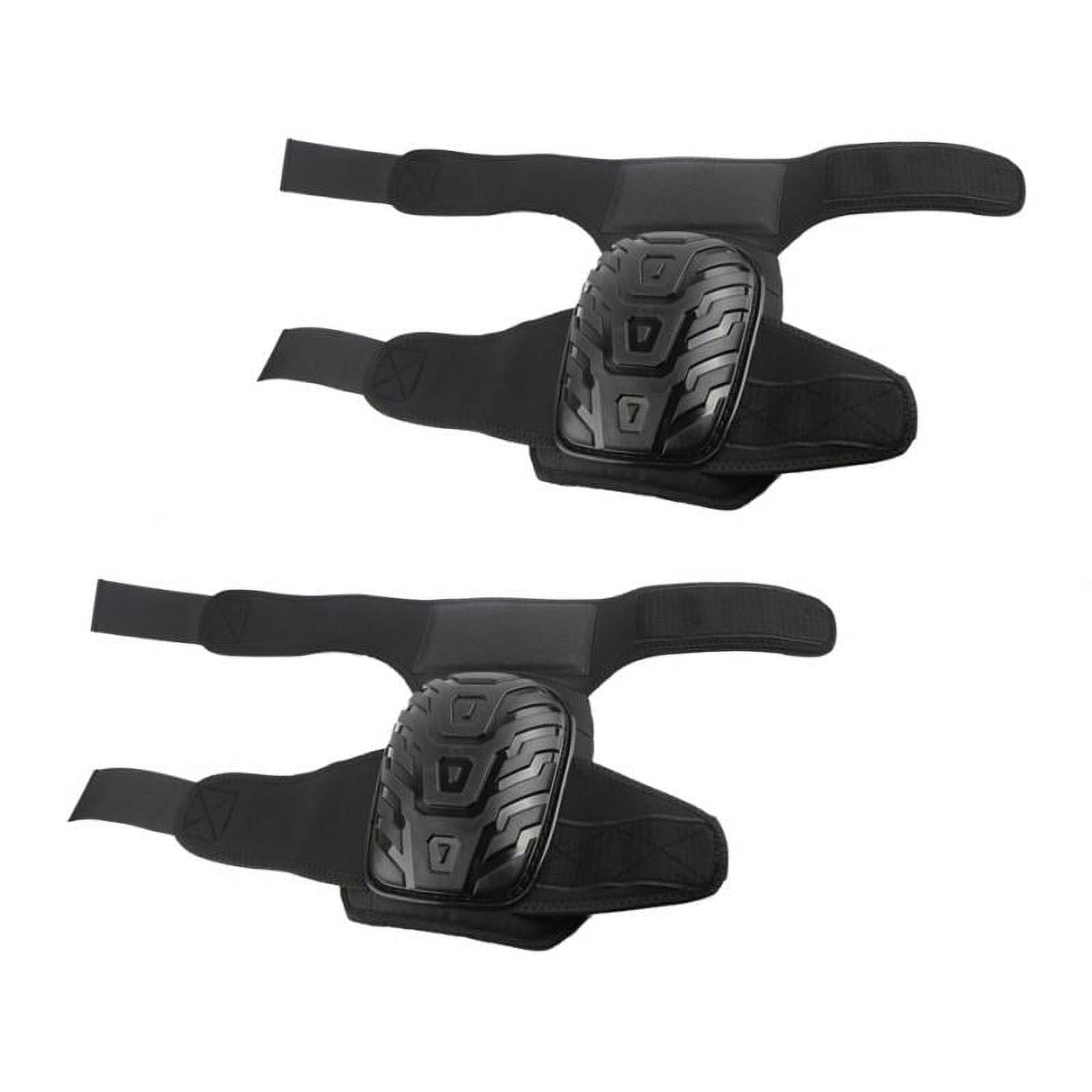 Nishiyuenyi 1 Pairs Knee Pad For Work- Heavy Duty Construction Gel knee Pads Anti-Slip Strap
