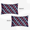 thumbnail image 4 of Bixox Patriotic Star Pattern Printed Pillow Protector,Super Soft Ideal for Home,Guests,Rentals - 20"x30", 4 of 8