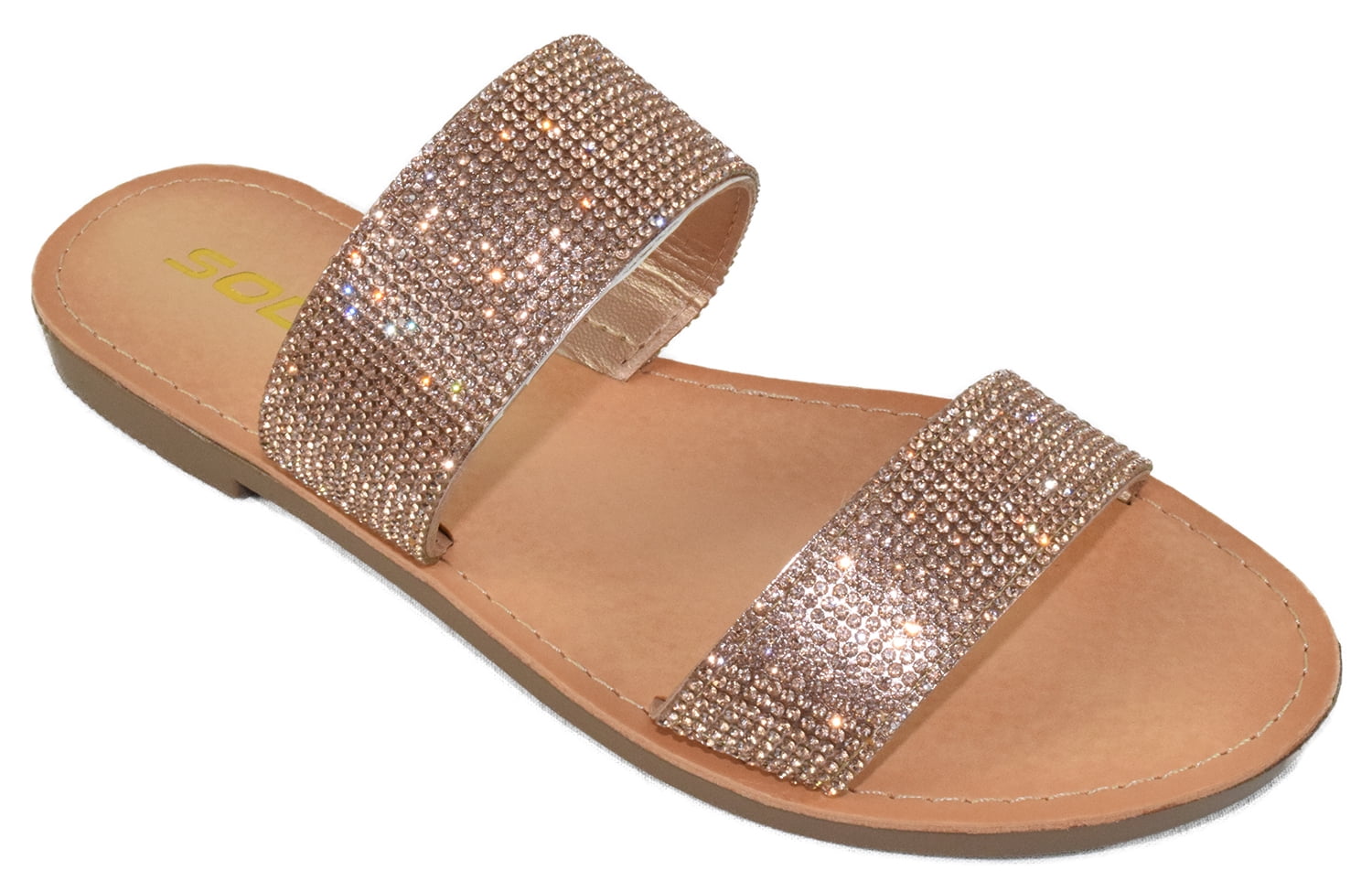 Walmart rose gold sandals Clearance