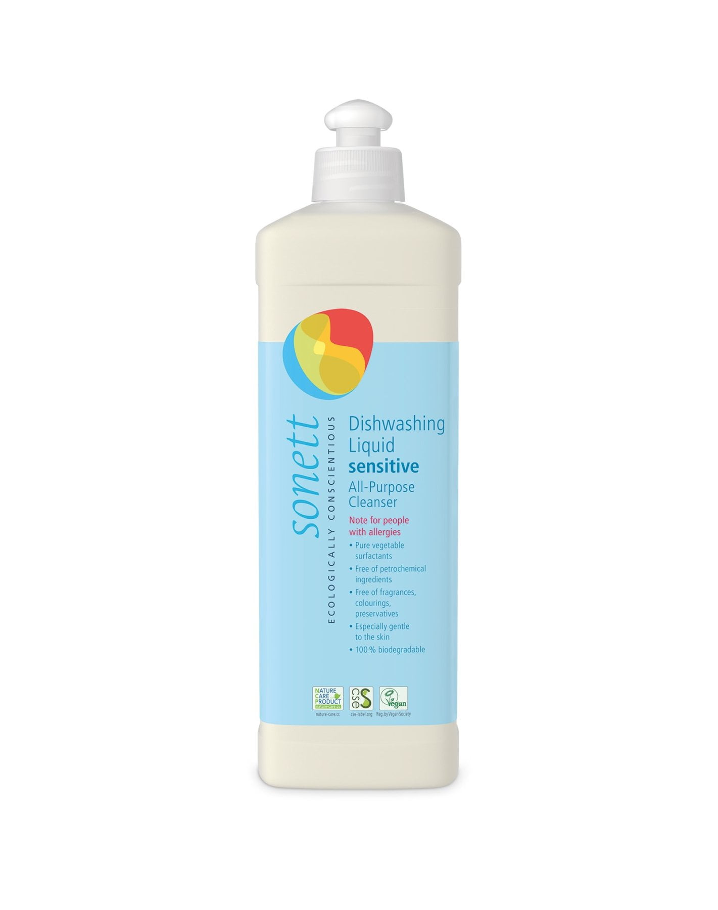 Sonett Liquid Dish Soap, 17 Fluid Ounces, 6 Count