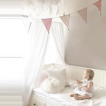 Faginey Rideaux A Baldaquin Multicolore Dome Rond Suspendu Lit Baldaquin Moustiquaire Rideau Pour Bebe Enfants Jouant A La Decoration Interieure Dome Lit Baldaquin Walmart Canada