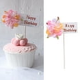 thumbnail image 2 of BRIGHTFUFU 6Ud Para Pastel Con Flores Multicolor Para Fiesta De Cumpleaños, 2 of 8