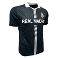 thumbnail image 3 of Icon Sports Real Madrid Black/White Jersey, 100% Polyester, YS-XXL, 3 of 4