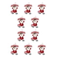 thumbnail image 2 of Wosthever Colgantes de decoración navideña Año Nuevo Hogar Colgando Ventanas Árbol de Navidad Adornos para puerta de gabinete Niños Niños tipo 9 10Conjunto, 2 of 6