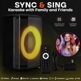 thumbnail image 3 of Altavoz Bluetooth Pyle Portable Woofer de 8 pulgadas y 120 W con TWS, 3 of 8