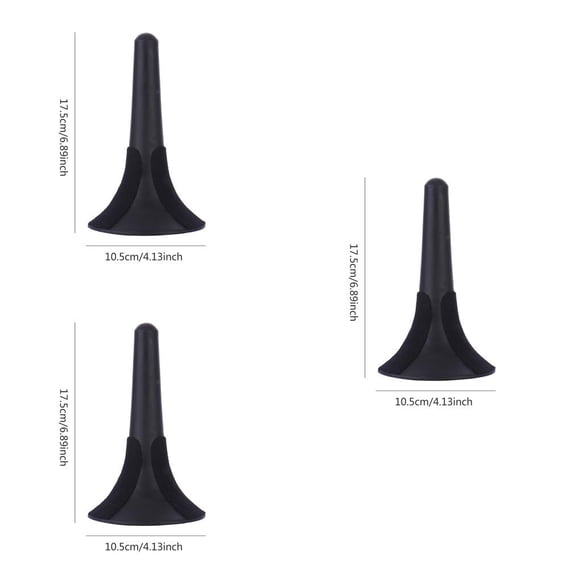 Soidarity Trompeta Trípode Soporte Pata de metal Desmontable Portátil Plegable Trompeta Soporte Resto Accesorio Type1