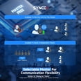 thumbnail image 3 of Sistema de intercomunicación con auriculares inalámbricos BAFONGCINE SYNCO xTalk X5, 3 of 7