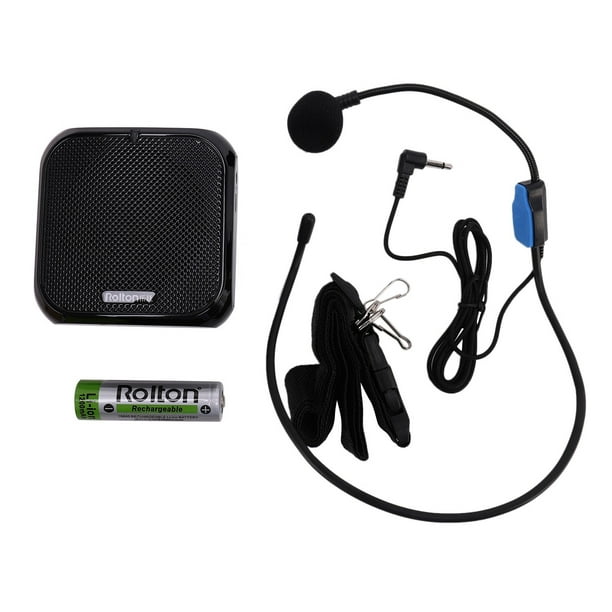 Amplificateur de voix sans fil Bluetooth 18 W étanche portable amplificateur  de voix micro rechargeable pour salle de classe