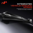 thumbnail image 3 of Limpiaparabrisas A-Premium compatibles con Hyundai Elantra 2007-2024, 3 of 9
