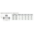thumbnail image 2 of Viega MegaPress 3/4" Stainless Steel 304 Tee - Triple Press Connectio... [95110], 2 of 2