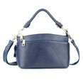 thumbnail image 1 of Bolso pequeño de lujo de cuero genuino bandolera con asa superior bolsos de hombro para mujer, 1 of 5