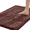 Brown1, variant on GalaGab Bathroom Floor Mat with Thick Chenille Anti Slip Pad, Quick Drying, Machine Washable, Suitable for Cats, Dogs and Pets, Suitable for Various Scenarios, 20"×20" U-shaped,Sage Green