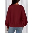 thumbnail image 4 of PRETTYGARDEN Cardigan Sweaters for Women Fall Bow Tie Front Long Sleeve Knit Sweater Tops Cute Going Out Outfits, 4 of 9