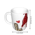 thumbnail image 2 of Disketp Love Gnomes Large Coffee Mug with Handle Tea Cup Novelty Coffee Cup for Men Women Office Work, 2 of 6