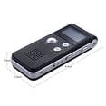 thumbnail image 4 of 8GB Intelligent Digital Audio Voice Phone Recorder Dictaphone MP3 Music Player Voice Activate VAR A-B Repeating, 4 of 7