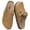 British Tan, variant on Vegan Leather Clogs for Womens Mens, Cork Footbed Potato Slip On shoes for Women with Arch Support, Caramel Brown