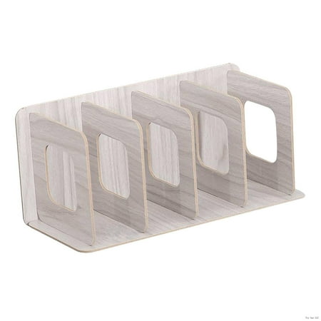 

Wooden CD Rack Home Books Desk DIY Organizer DVD Storage Case Display Shelf