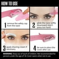 thumbnail image 3 of Nylea Eyebrow Razor Trimmer [Extra Precision] Disposable Facial Hair Shaper Remover, Dermaplaning Dermaplane Shaving Tool - Facial Shave Shaver with Precision Cover for Men & Women (24 Pack), 3 of 7