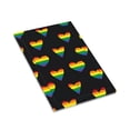 thumbnail image 7 of DouZhe 1-Gang Blank Wallplate, Rainbow Hearts Lgbt Pride Decorative Wall Plates, 7 of 7