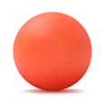 thumbnail image 1 of Bola de lacrosse de masaje de silicona para músculos doloridos, hombros, cuello, espalda, pies, cuerpo, tejido profundo, punto gatillo, nudos musculares, yoga y relajación miofascial, 1 of 5