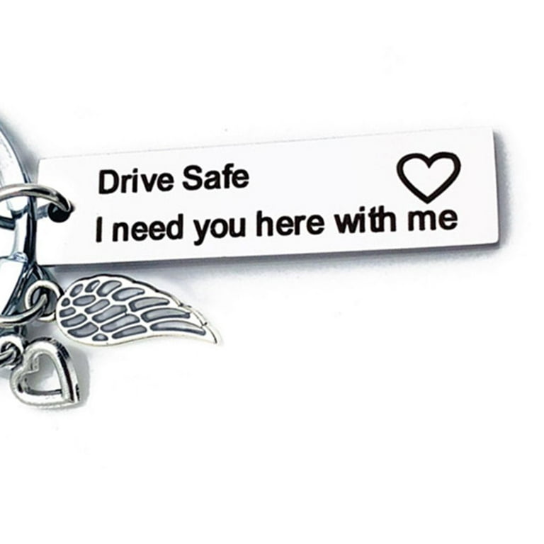 Engraved on sale car keyring