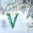 thumbnail image 4 of Wzzjkit 26 Alphabet Series 2D Acrylic Backpack Car Pendant Decoration Ornament, 4 of 7