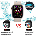 thumbnail image 3 of piezas Compatible con Apple Watch Protector de pantalla de vidrio templado Apple Watch Series 3 Protector de pantalla de 38 mm Vidrio laminado, para Series4 / 5 Vidrio protector de pantalla de vidrio, 3 of 8