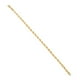 thumbnail image 3 of Pulsera Torsal Ametrinaa 4mm 18cm Oro Italiano Hueco 10k, 3 of 5