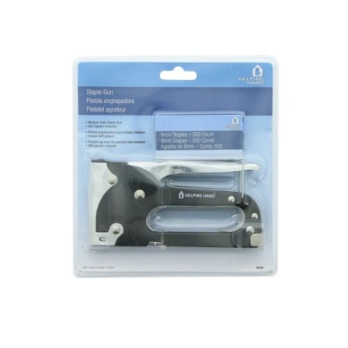 Helping Hand Medium Duty Staple Gun with Staples Helping Hand Medium Duty Staple Gun with Staples