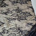 thumbnail image 4 of Women Solid Lace Mesh Split Skirt High Waist Skirt Pleated Ruffle Skirt, 4 of 4