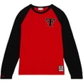 thumbnail image 2 of Men's Mitchell & Ness Red Texas Tech Red Raiders Legendary Slub Raglan Long Sleeve T-Shirt, 2 of 5