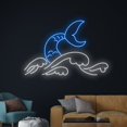 thumbnail image 3 of Mermaid Tail Neon Sign, Mermaid Tail Led Sign, Mermaid Neon Light, Ocean Mermaid LED Light, Nursery, 3 of 5