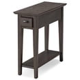 thumbnail image 1 of Leick Furniture Table d'Appoint 1 Tiroir en Gris Fumée, 1 of 10