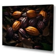 thumbnail image 2 of Designart "Converging Chocolate Streams I" cacao Canvas Wall Art, 2 of 7
