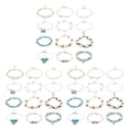 thumbnail image 4 of Qarigey Tobilleras, joyería para el cuerpo, cómodas cadenas para los tobillos, exquisitas y elegantes tobilleras para niñas, para decoración de Type1 NO1 Qarigey CBP200485, 4 of 6