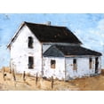 thumbnail image 2 of Harper, Ethan 24x19 Gold Ornate Wood Framed with Double Matting Museum Art Print Titled - Abandoned Farmhouse II, 2 of 4