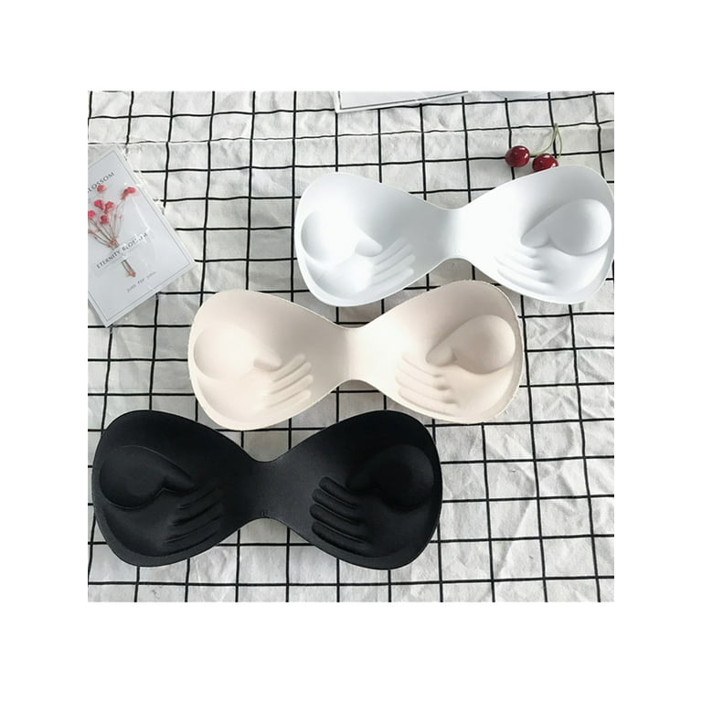 Thick Sponge Bra Pads Bras Undergarment Breast Cover Sponge Pads Chest Cups  Breast Bra Inserts Chest Pad