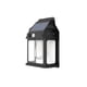 thumbnail image 2 of Lámpara solar de pared LED de diseño retro, luz solar para cercas, para patio, patio y hogar Negro y grande, 2 of 8