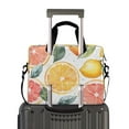 thumbnail image 2 of FORMRS 16" Laptop Bag Carrying Sleeve Case with Handle Travel Shoulder Briefcase, Candy Lemon Slices, 2 of 8