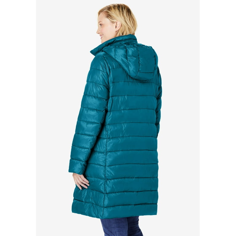 Woman within 2024 packable puffer jacket