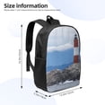 thumbnail image 2 of Xecao Lighthouse On The Waters print Travel Backpack, Large Computer Backpack for Men Women, College School Rucksack Book Bag, 2 of 5