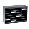 thumbnail image 4 of E-Z Stor® Literature Organizer, 24Letter Size Compartments, Black, 4 of 4