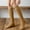 C, variant on Multicolor Stockings Woolen Calf Socks Womens Autumn and Winter Stockings with Extra Thick Wool Ring for Warmth and Knee