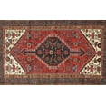 thumbnail image 1 of Ahgly Company Indoor Rectangle Traditional Dark Almond Brown Persian Area Rugs, 8' x 10', 1 of 6